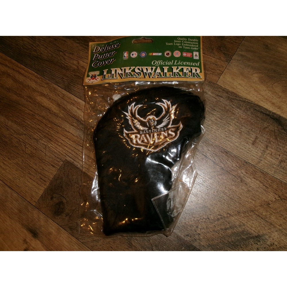 BALTIMORE RAVENS GOLF PUTTER CLUB COVER VINTAGE T1